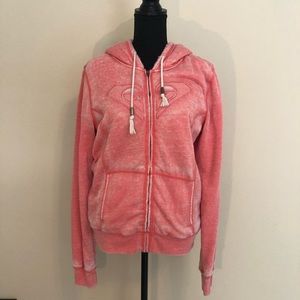 Roxy Zip Up Hoodie Fleece Lined